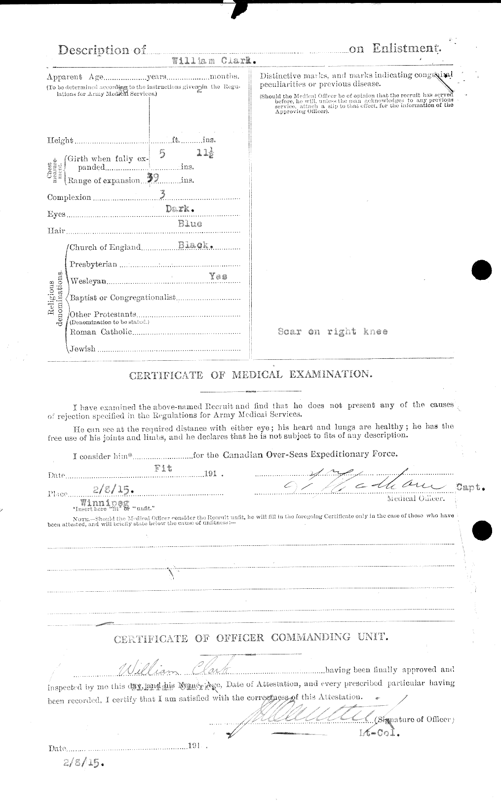 Personnel Records of the First World War - CEF 021345b