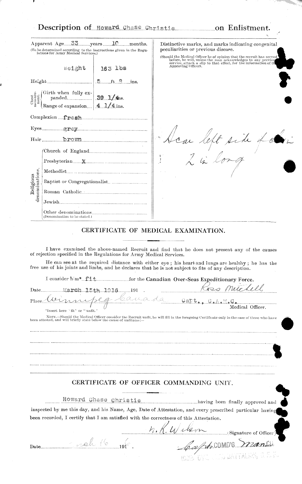 Personnel Records of the First World War - CEF 021966b