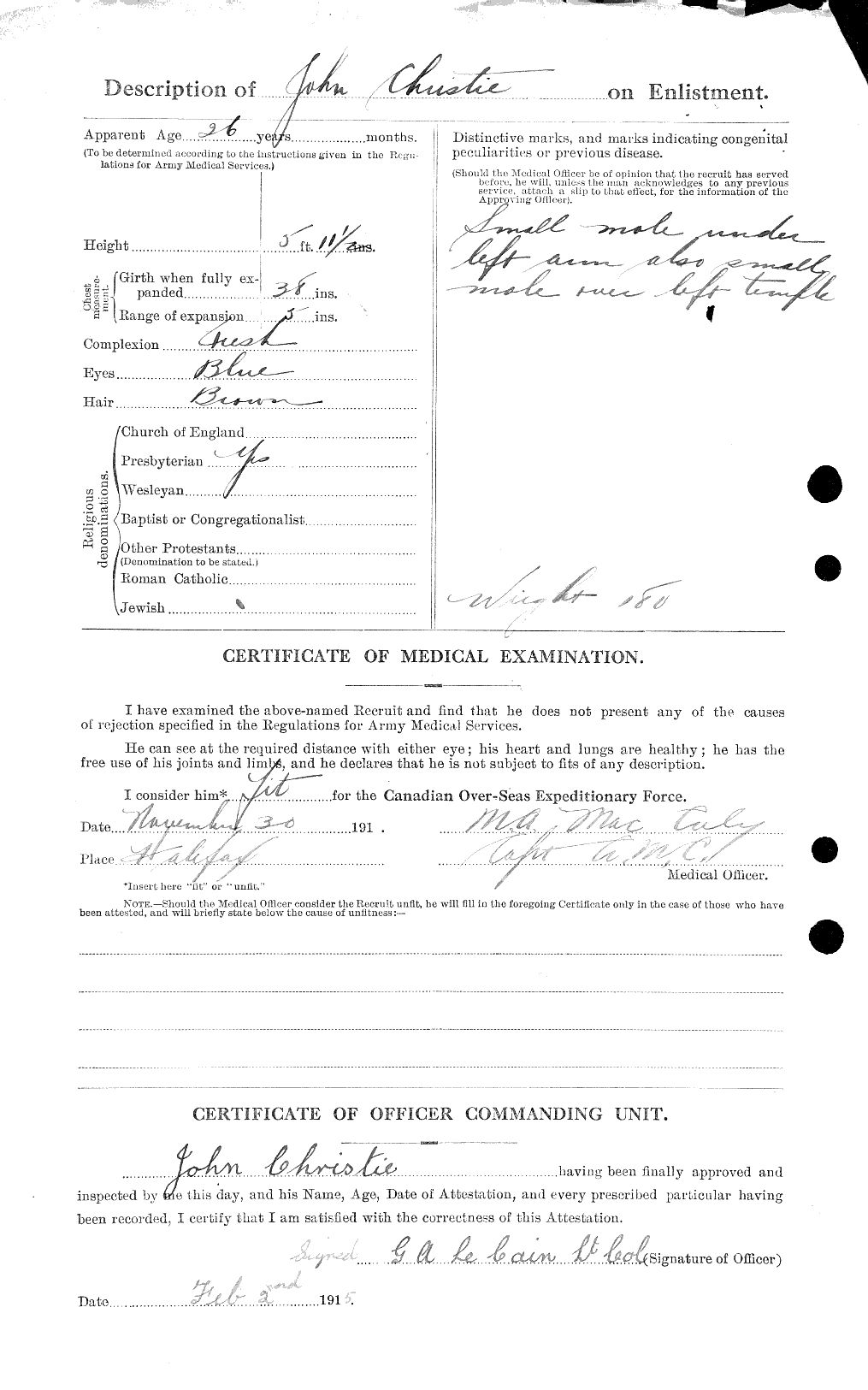 Personnel Records of the First World War - CEF 021992b