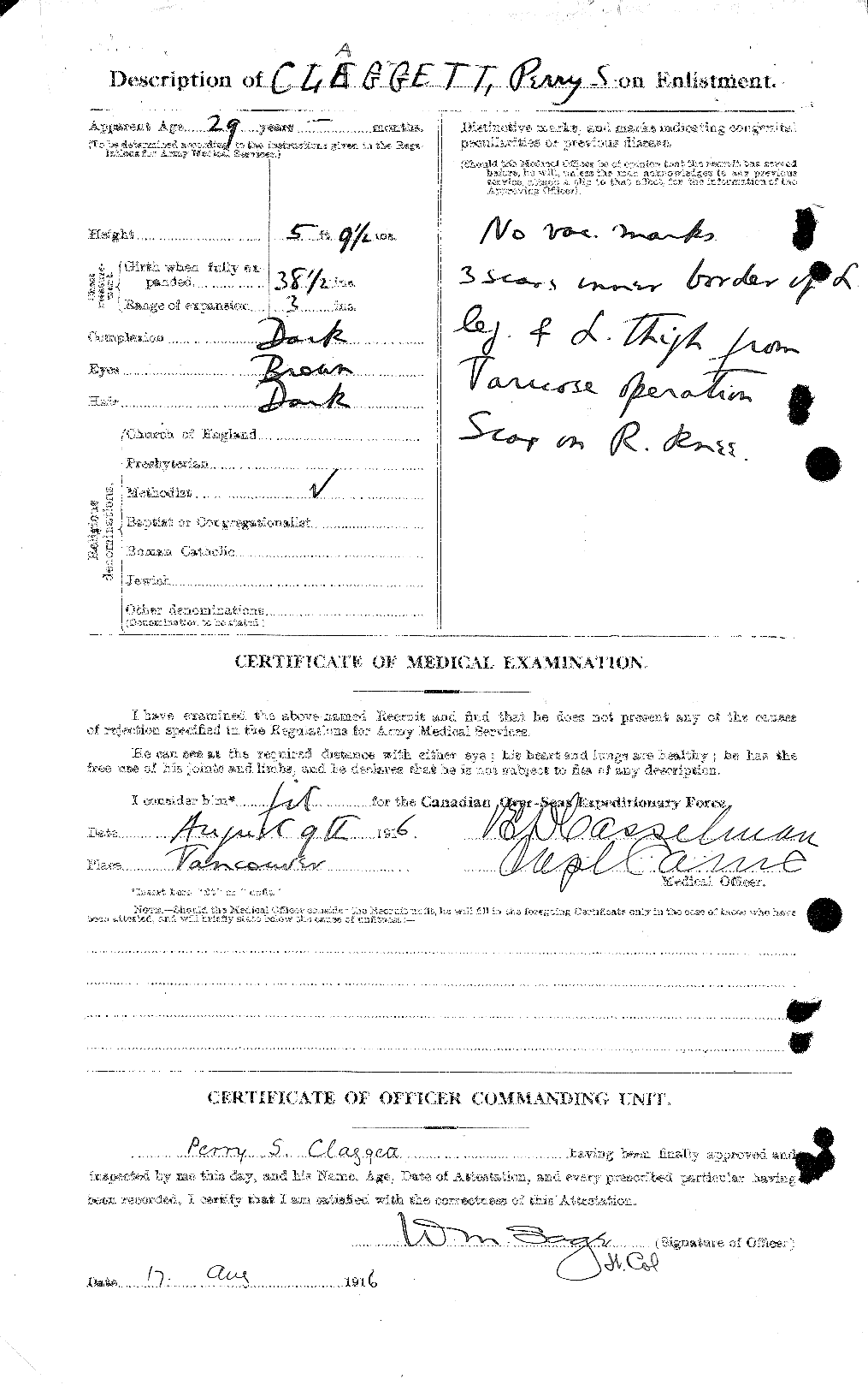 Personnel Records of the First World War - CEF 022583b