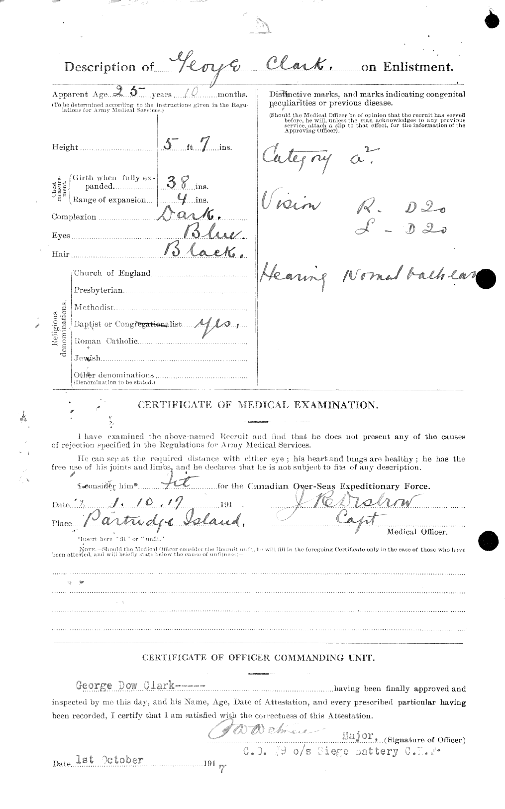 Personnel Records of the First World War - CEF 023191b