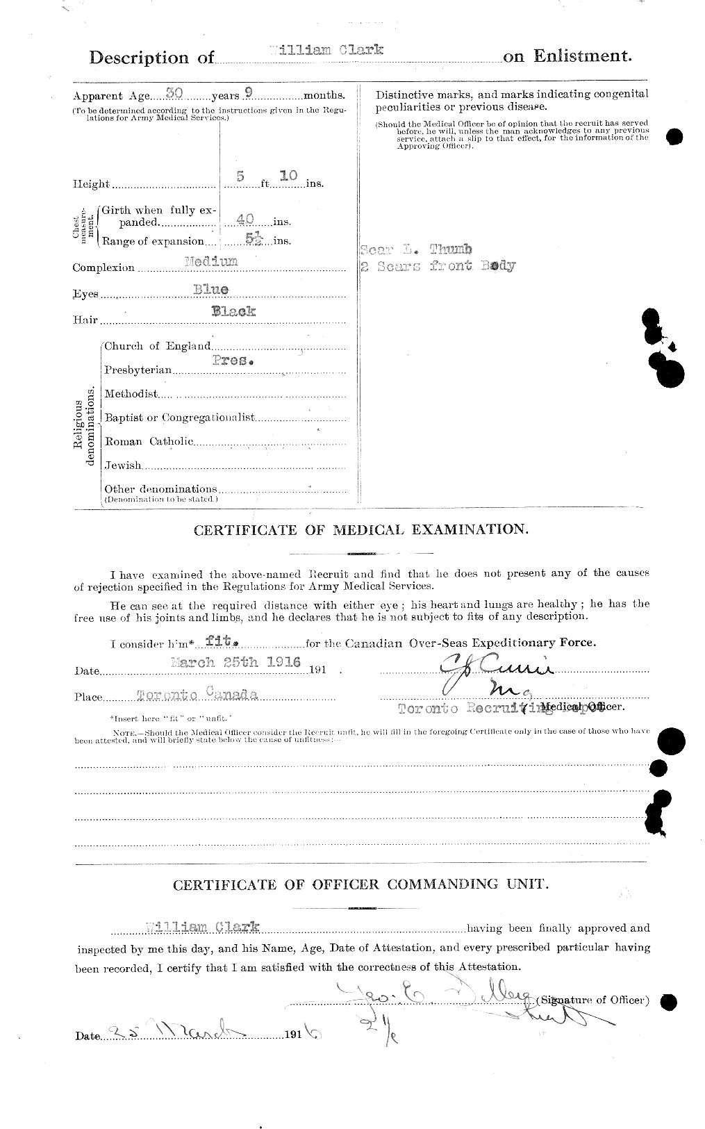 Personnel Records of the First World War - CEF 023552b