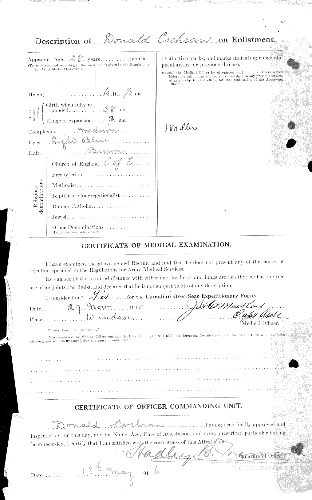 Personnel Records of the First World War - CEF 025857b
