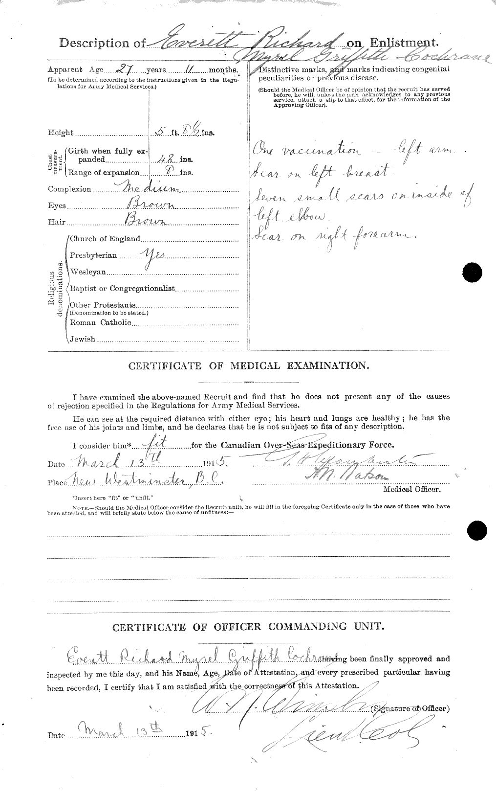 Personnel Records of the First World War - CEF 026340b