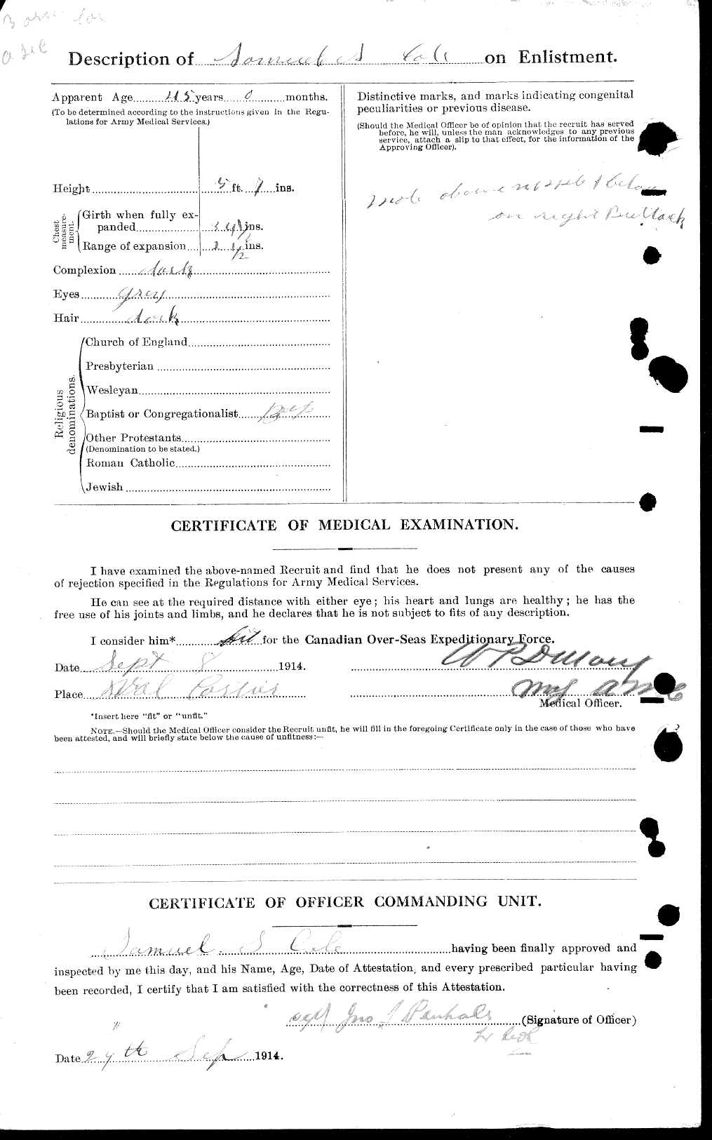 Personnel Records of the First World War - CEF 027943b