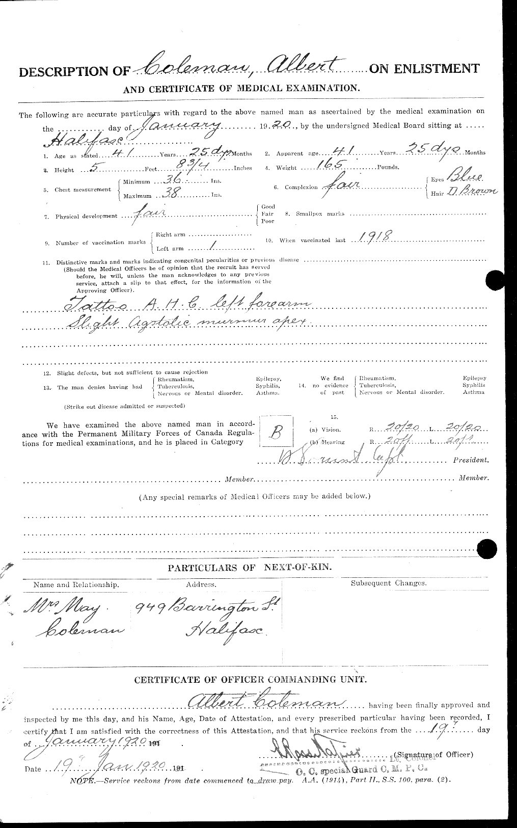 Personnel Records of the First World War - CEF 028044b