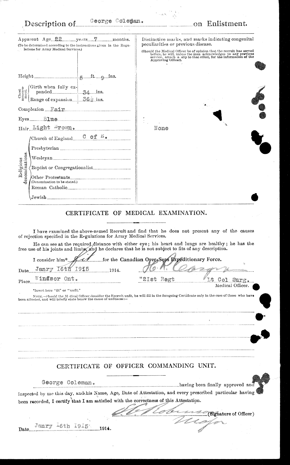 Personnel Records of the First World War - CEF 028146b