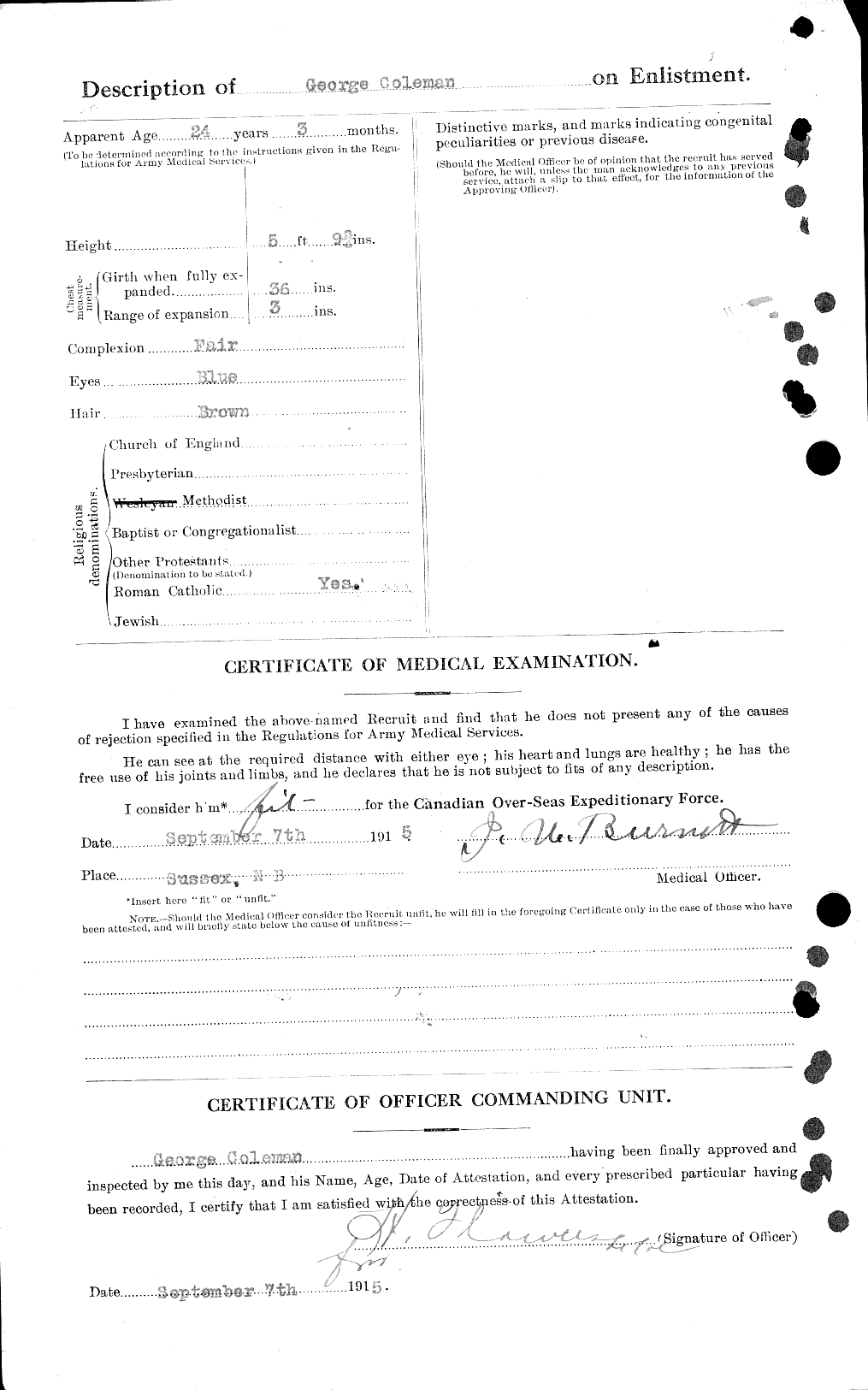 Personnel Records of the First World War - CEF 028153b