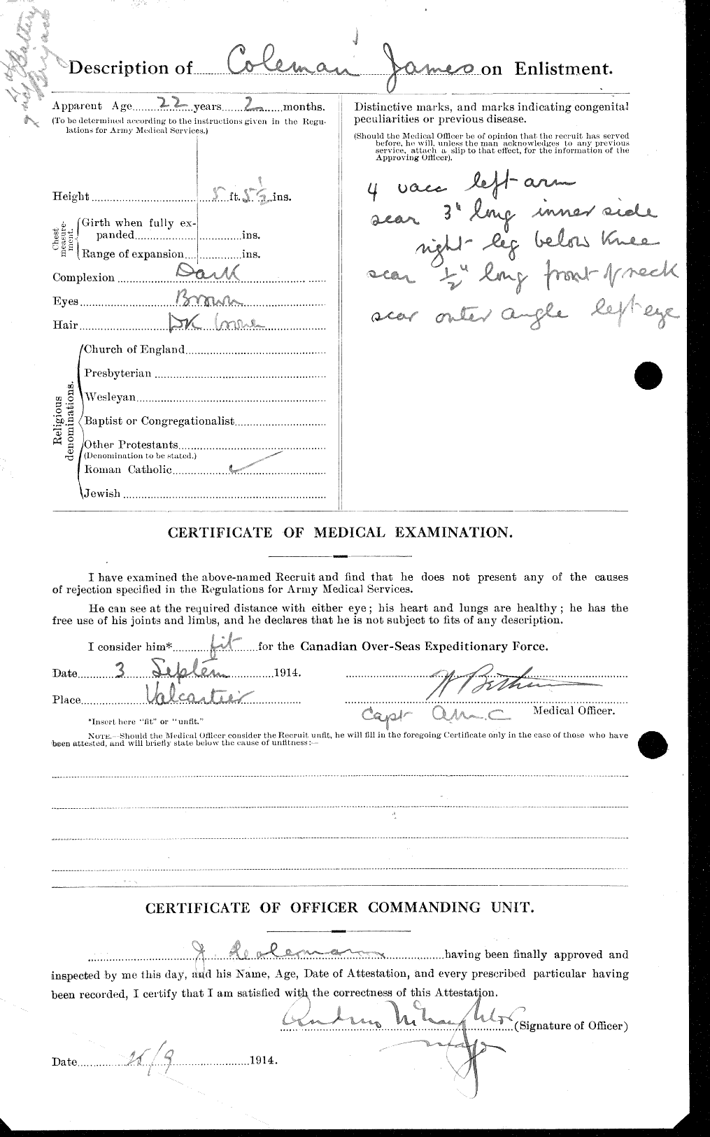 Personnel Records of the First World War - CEF 028185b