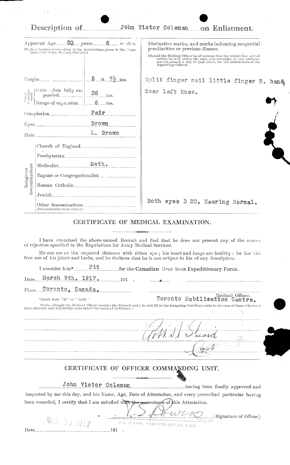 Personnel Records of the First World War - CEF 028221b