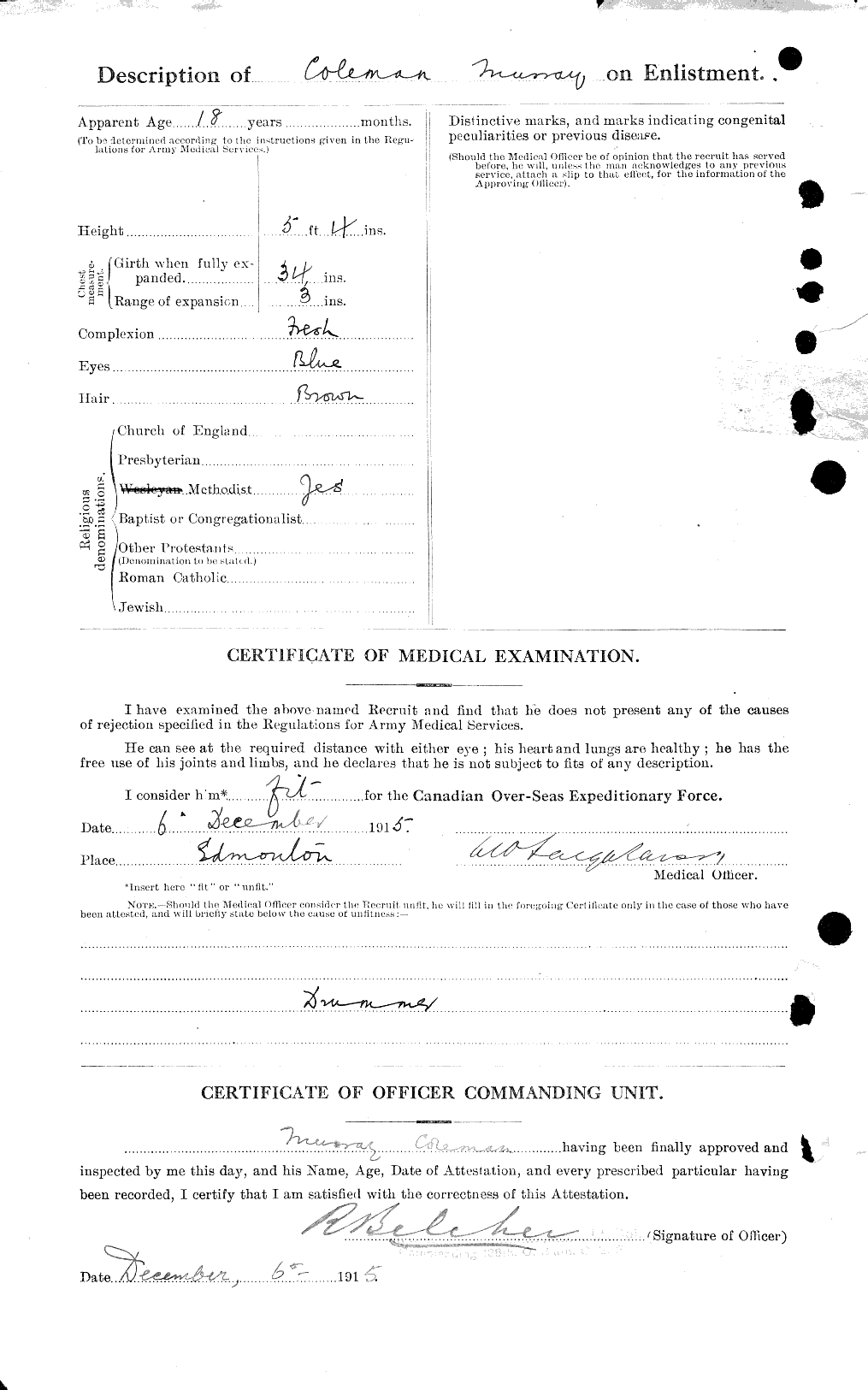 Personnel Records of the First World War - CEF 028243b