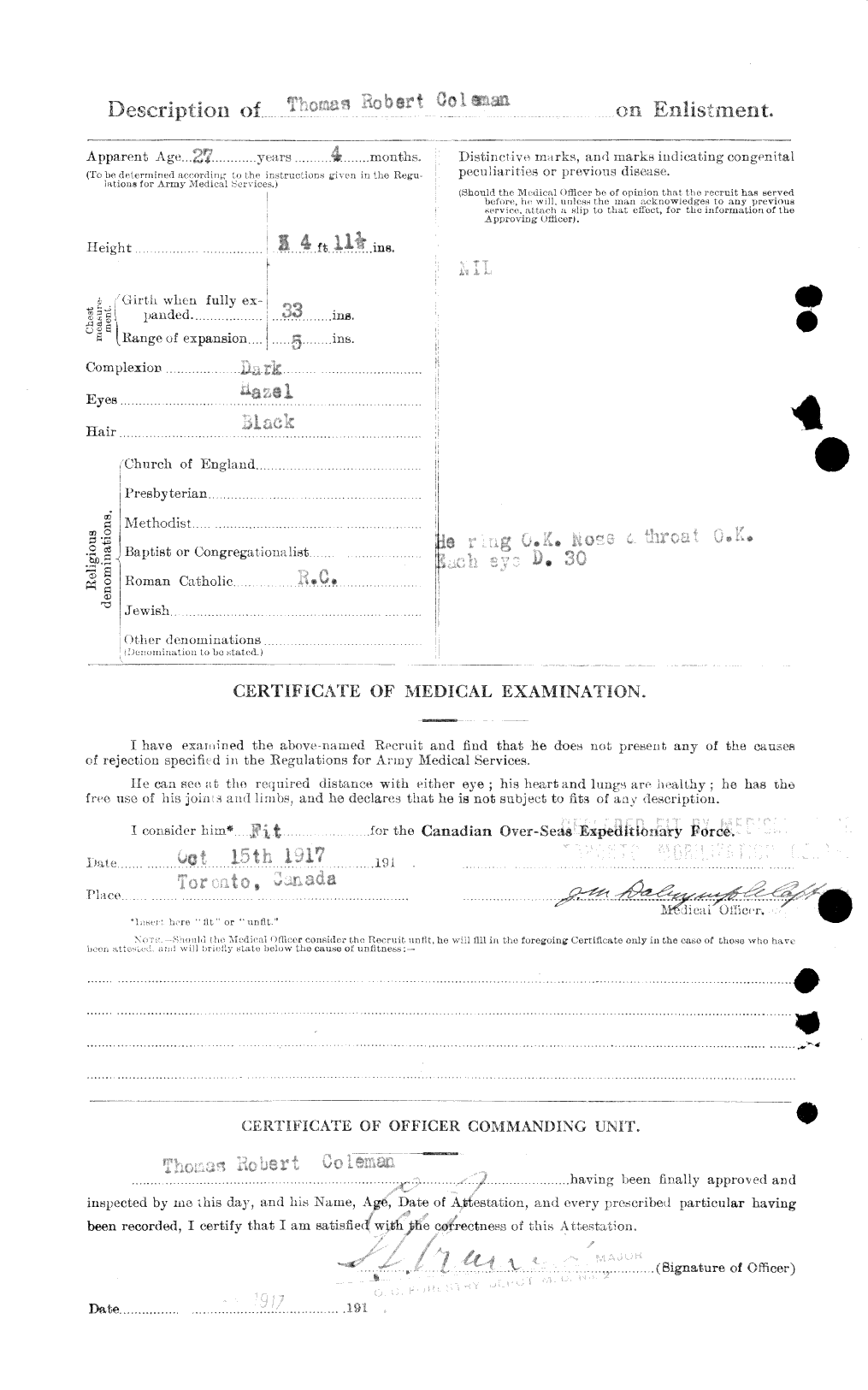 Personnel Records of the First World War - CEF 028280b