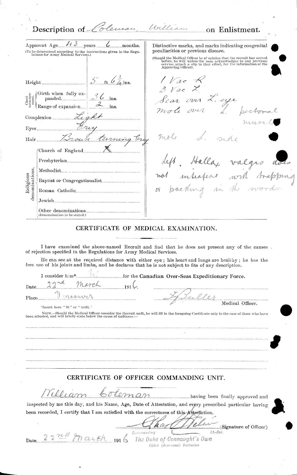Personnel Records of the First World War - CEF 028297b