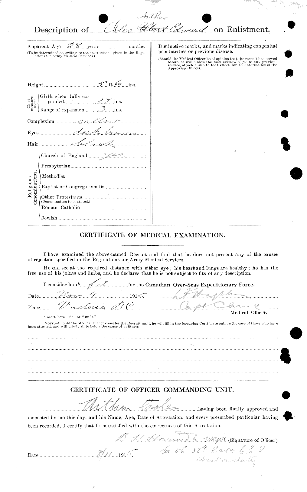 Personnel Records of the First World War - CEF 028341b