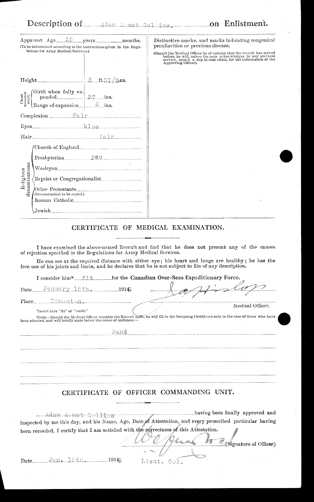 Personnel Records of the First World War - CEF 028913b