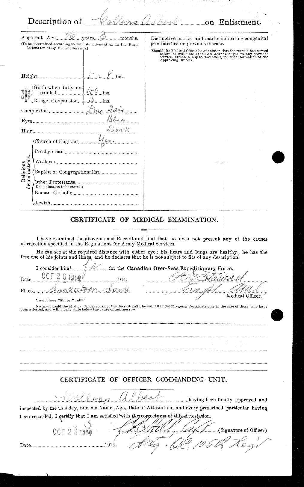 Personnel Records of the First World War - CEF 028917b