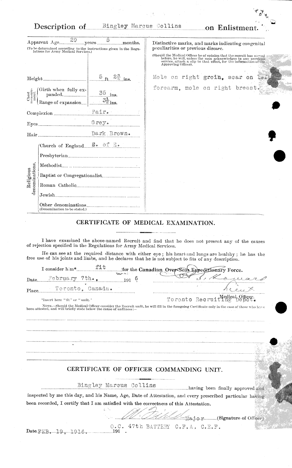 Personnel Records of the First World War - CEF 028997b