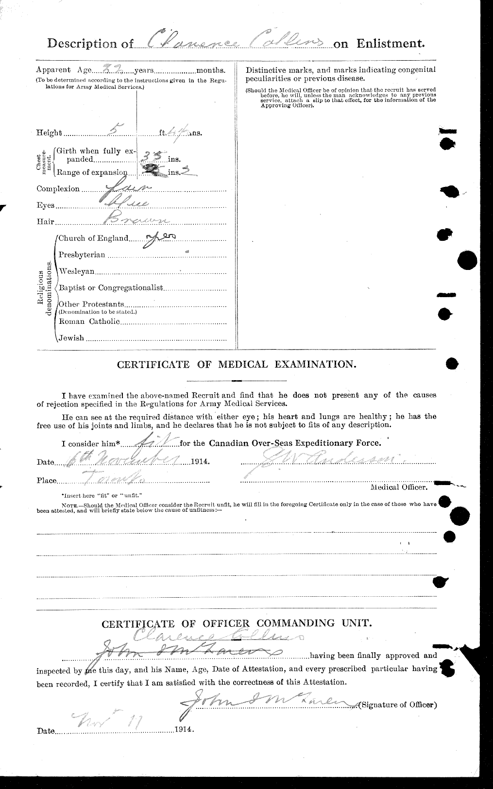Personnel Records of the First World War - CEF 029047b