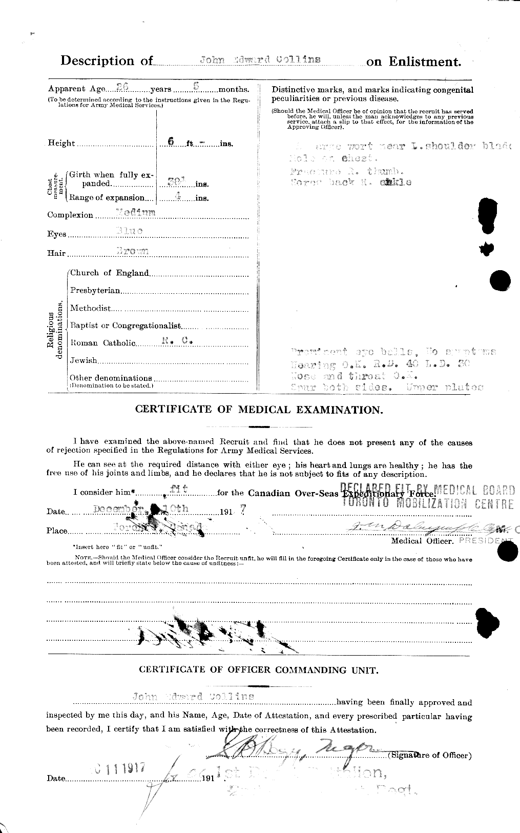 Personnel Records of the First World War - CEF 034349b