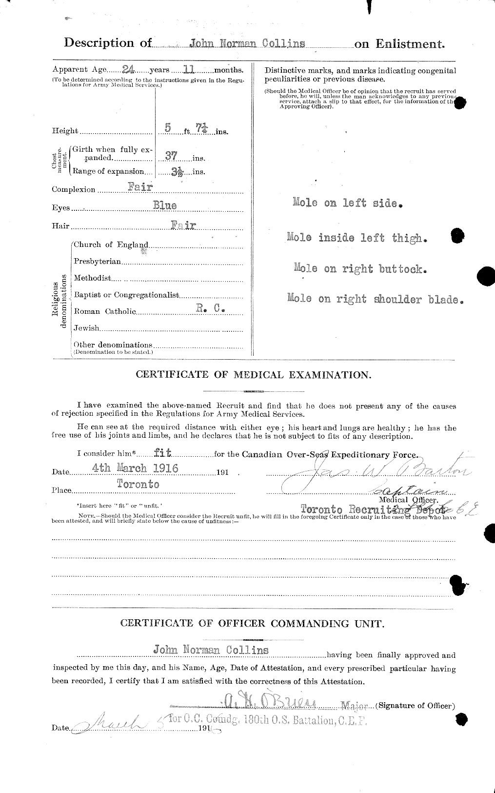 Personnel Records of the First World War - CEF 034394b
