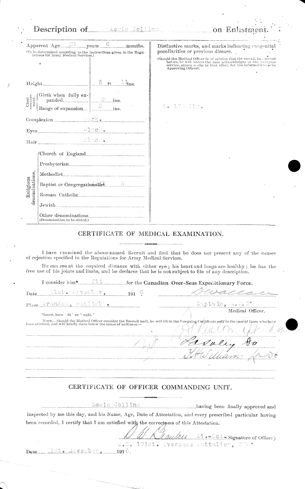 Personnel Records of the First World War - CEF 034448b