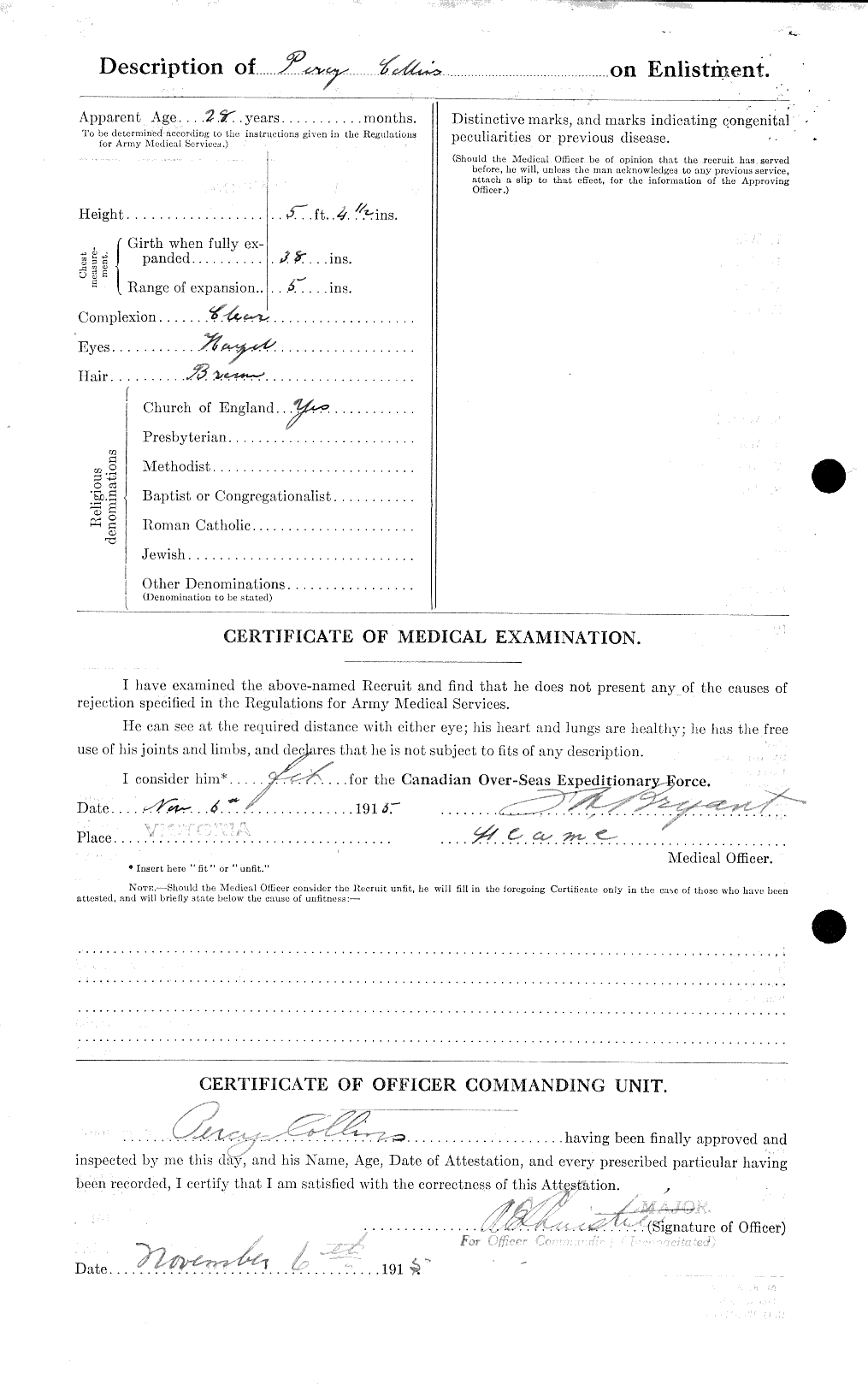 Personnel Records of the First World War - CEF 034488b