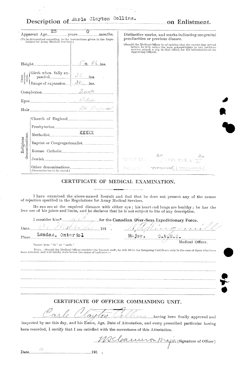 Personnel Records of the First World War - CEF 037729b