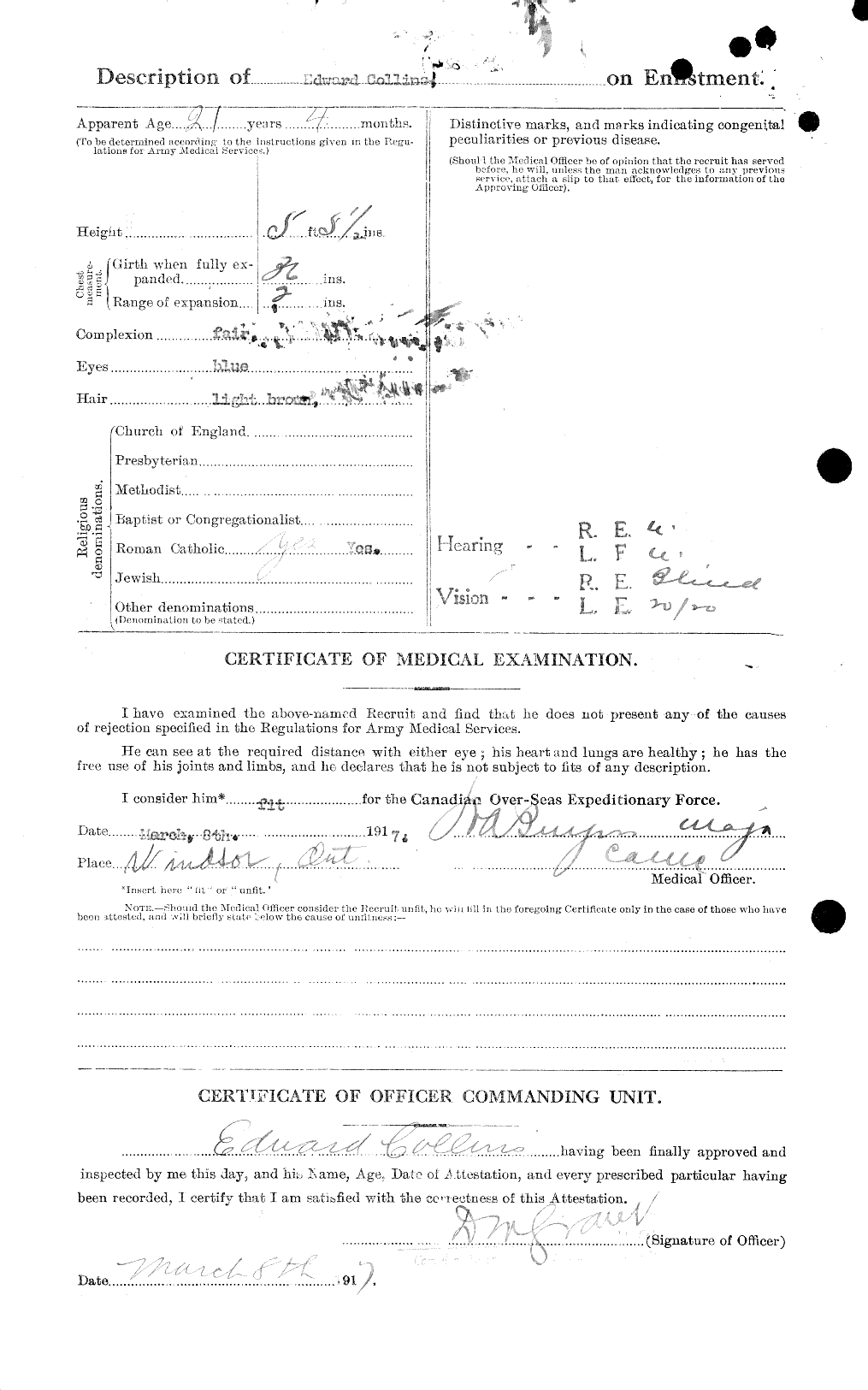Personnel Records of the First World War - CEF 037740b
