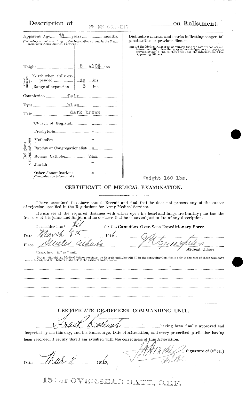 Personnel Records of the First World War - CEF 037790b