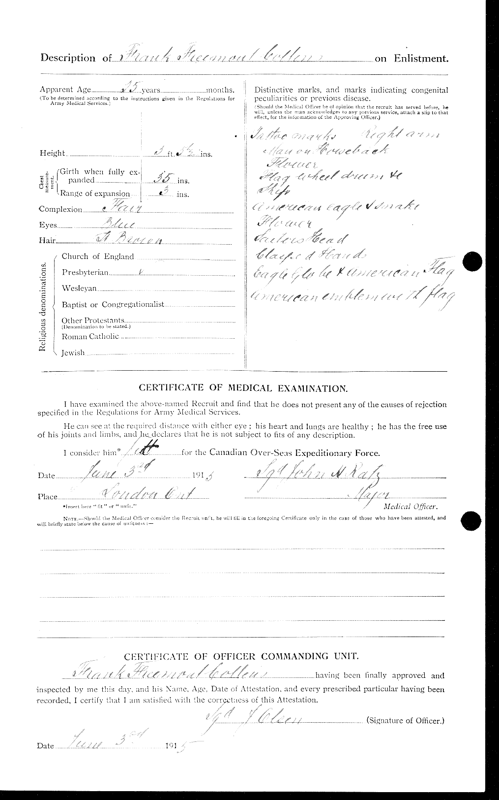 Personnel Records of the First World War - CEF 037809b