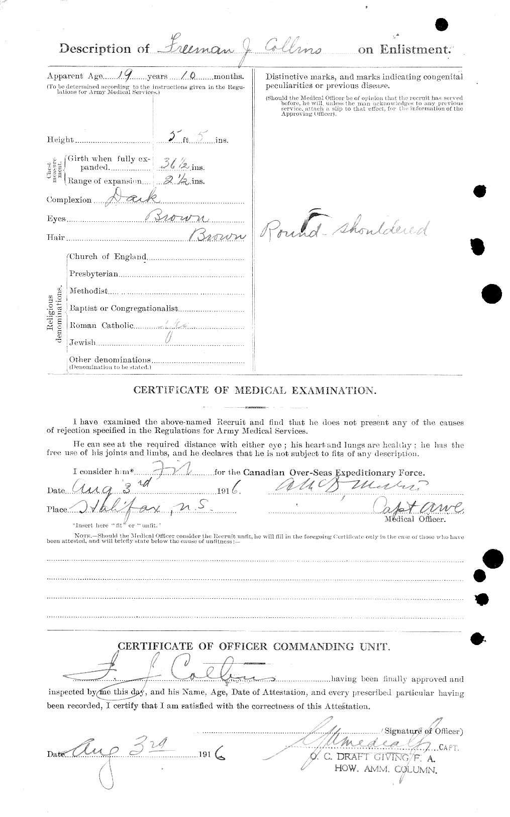 Personnel Records of the First World War - CEF 037842b