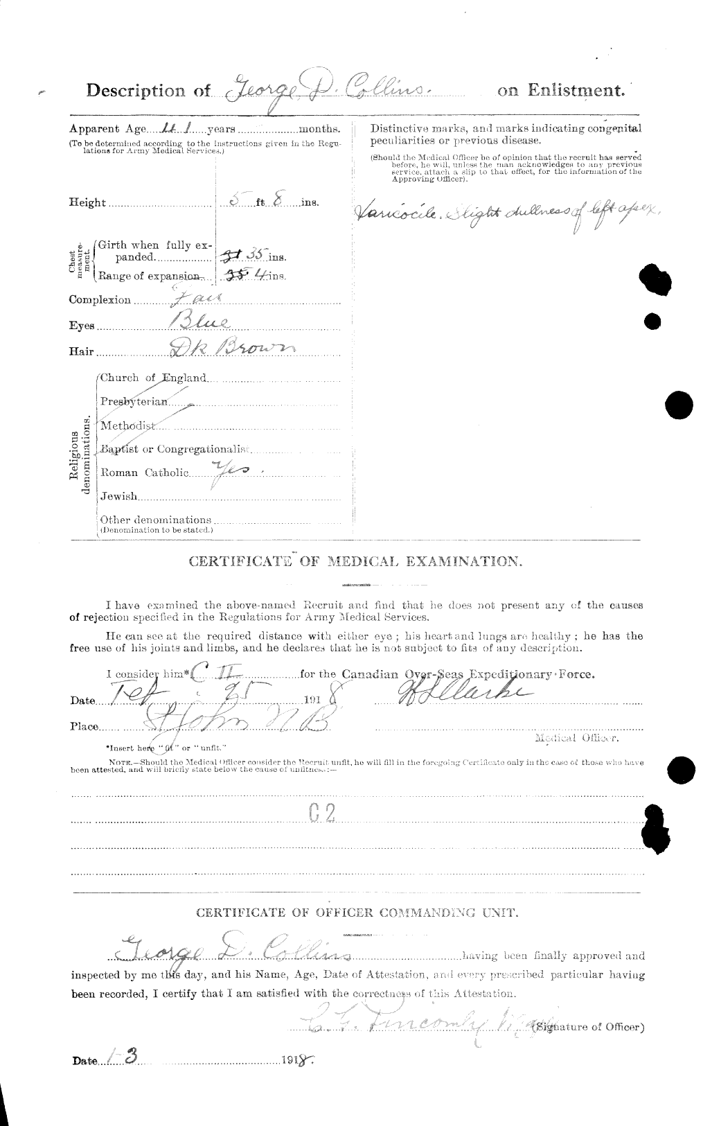 Personnel Records of the First World War - CEF 037859b