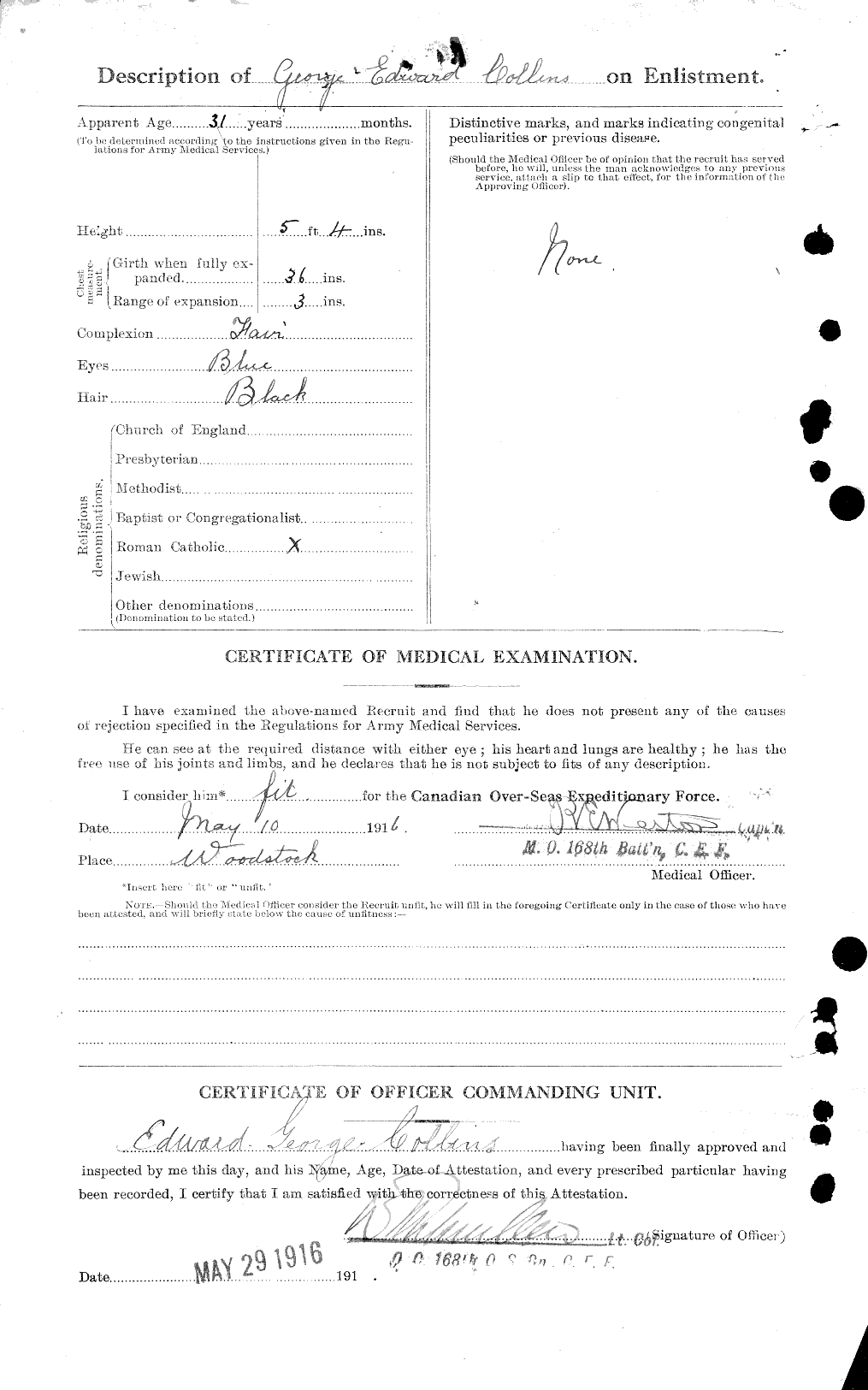 Personnel Records of the First World War - CEF 037862b