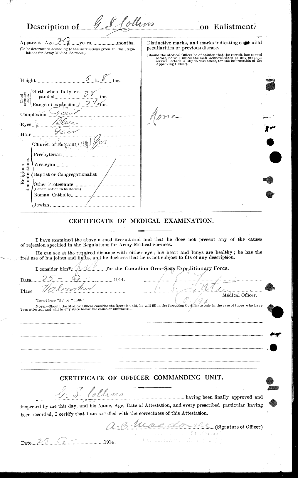 Personnel Records of the First World War - CEF 037886b