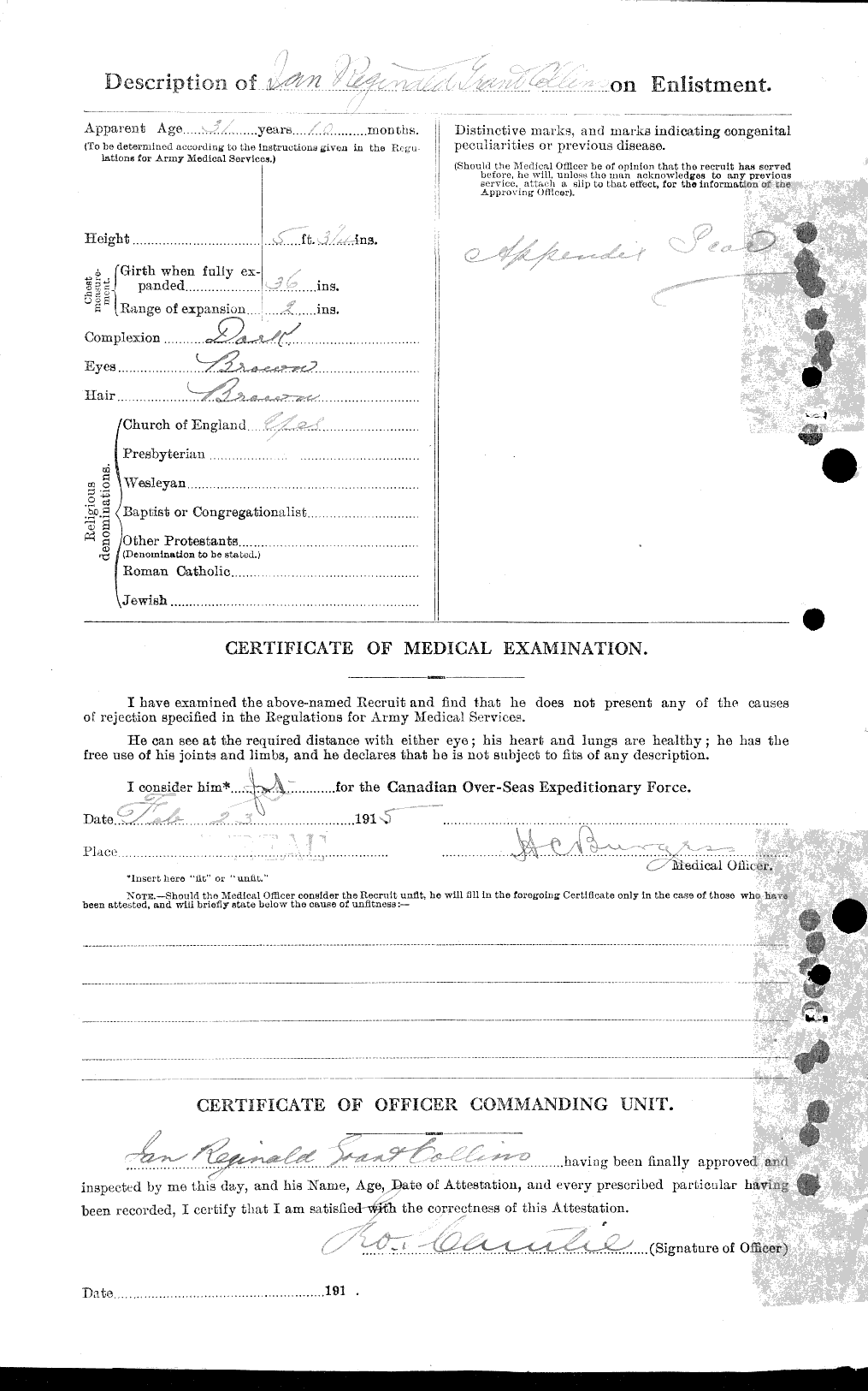 Personnel Records of the First World War - CEF 037892b