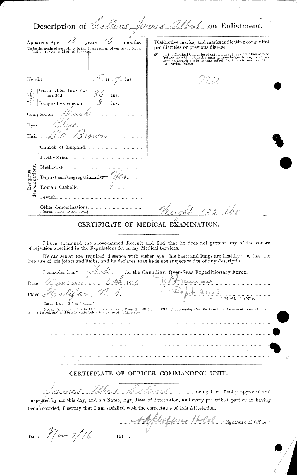 Personnel Records of the First World War - CEF 037925b