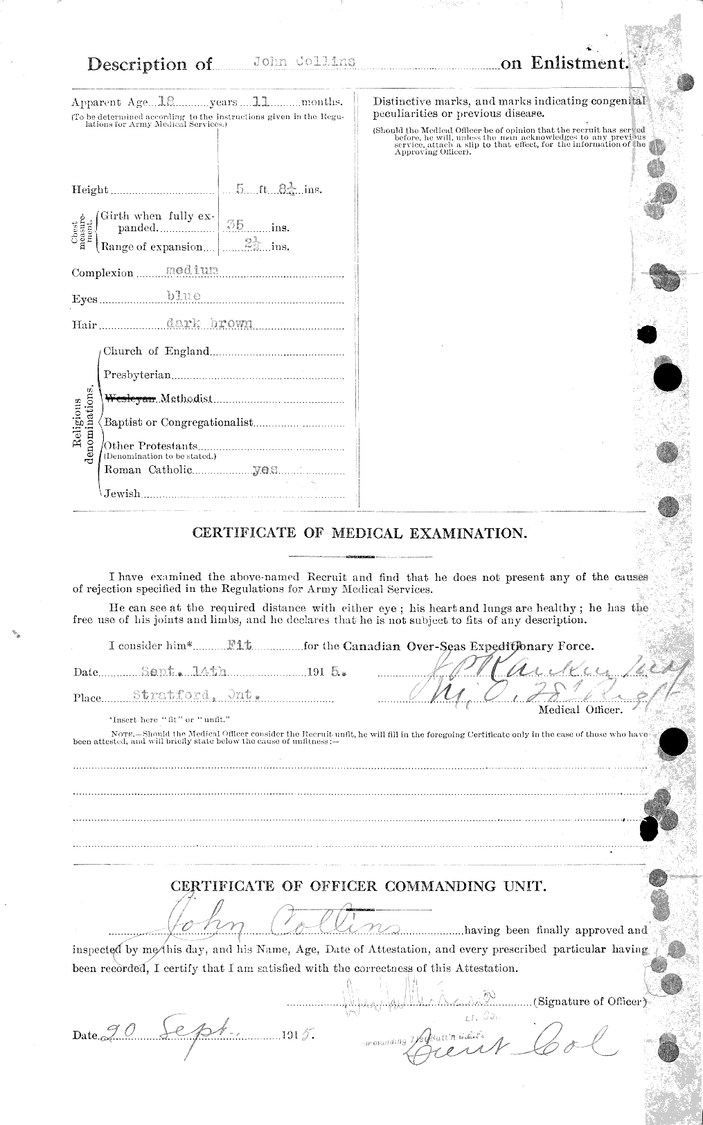 Personnel Records of the First World War - CEF 037972b