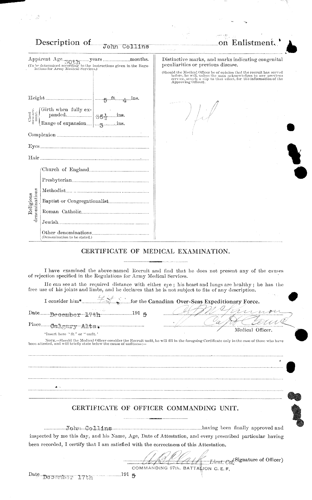 Personnel Records of the First World War - CEF 037975b