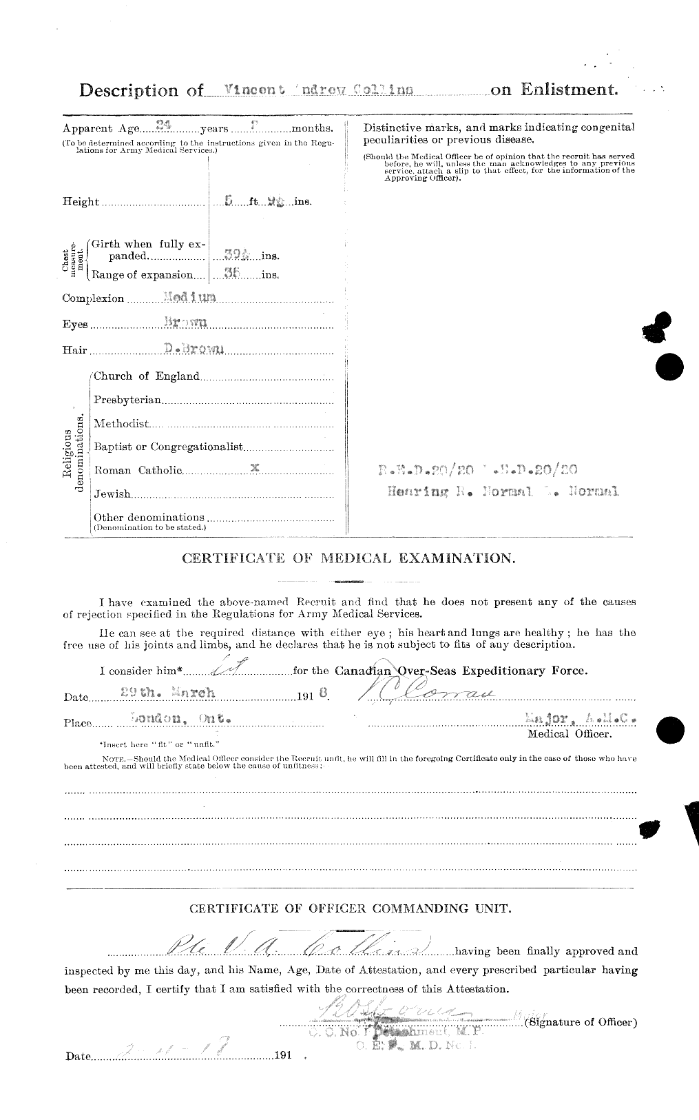 Personnel Records of the First World War - CEF 040685b