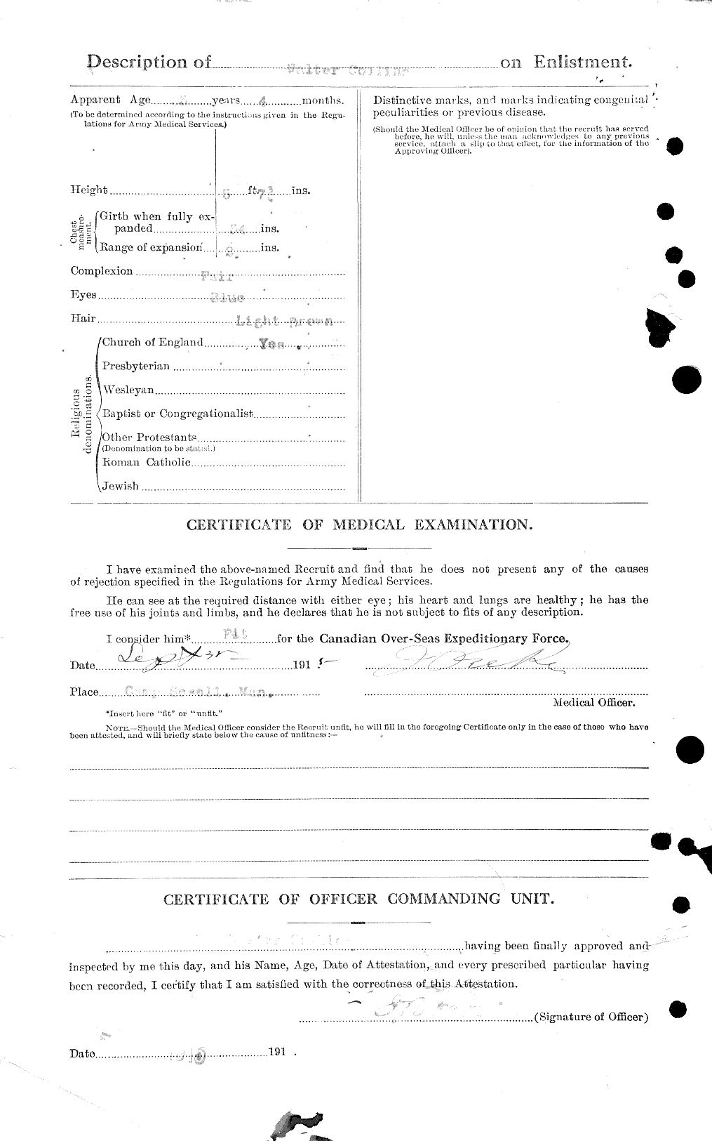 Personnel Records of the First World War - CEF 040688b