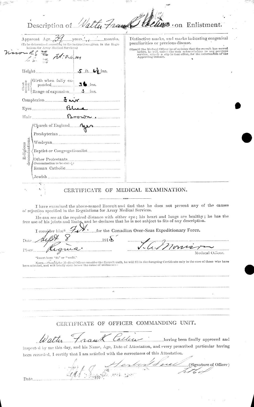 Personnel Records of the First World War - CEF 040693b