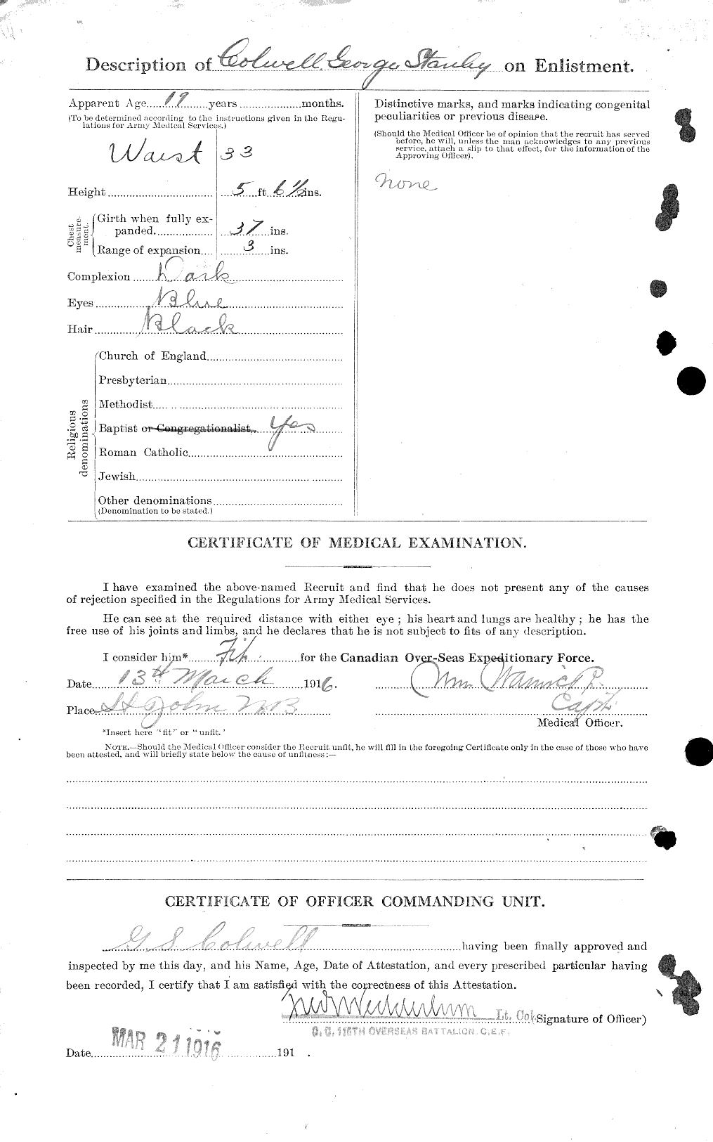 Personnel Records of the First World War - CEF 043835b