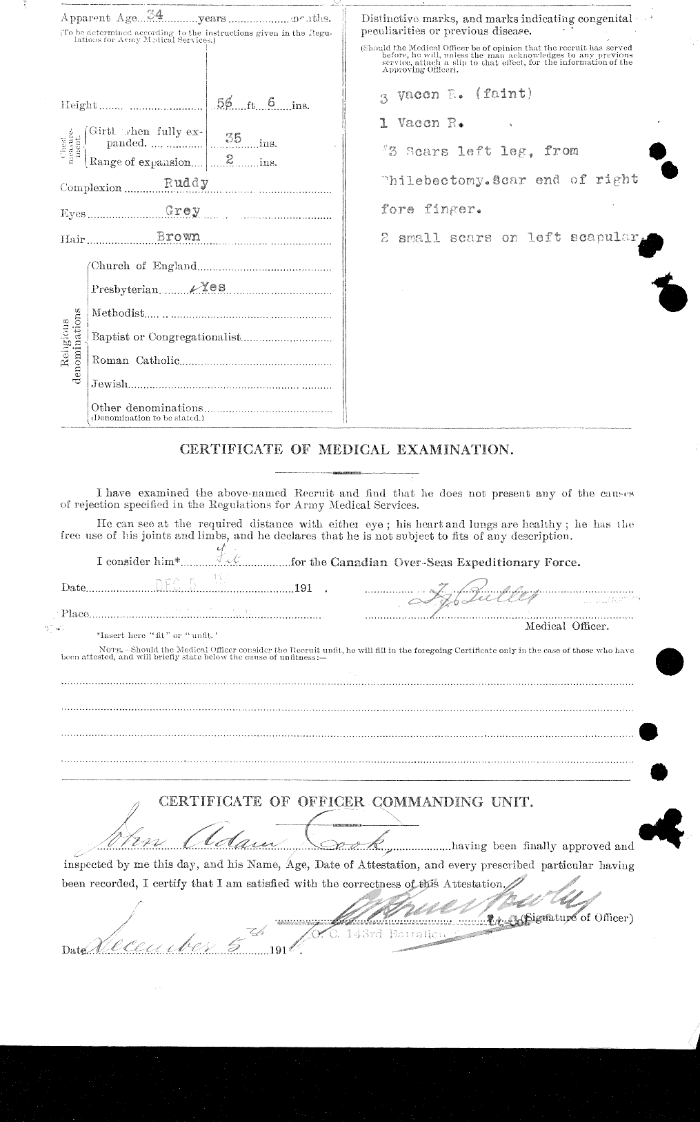 Personnel Records of the First World War - CEF 048898b