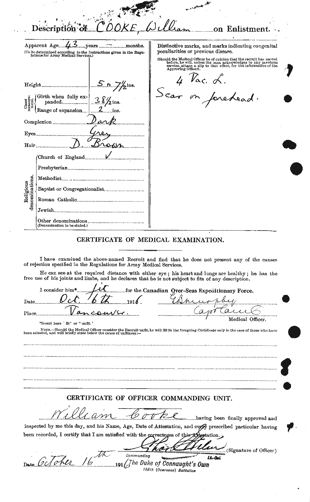 Personnel Records of the First World War - CEF 057037b