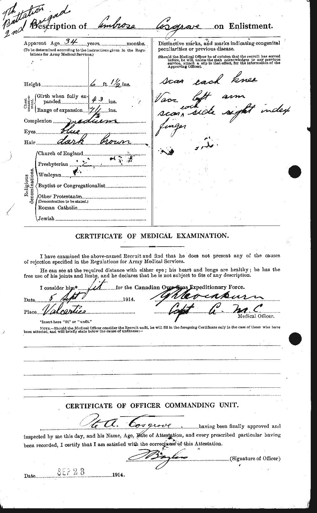 Personnel Records of the First World War - CEF 057969b