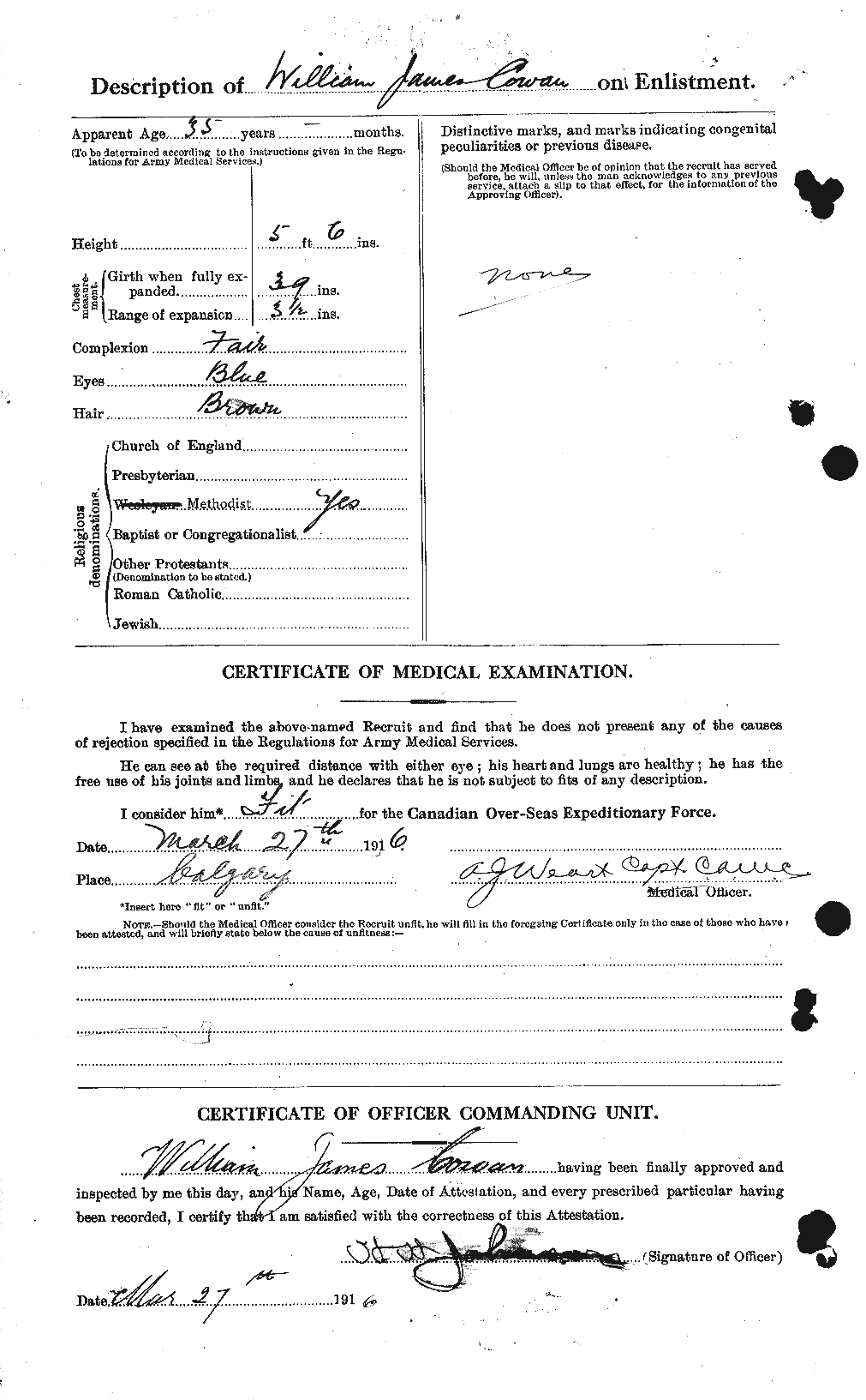 Personnel Records of the First World War - CEF 058287b