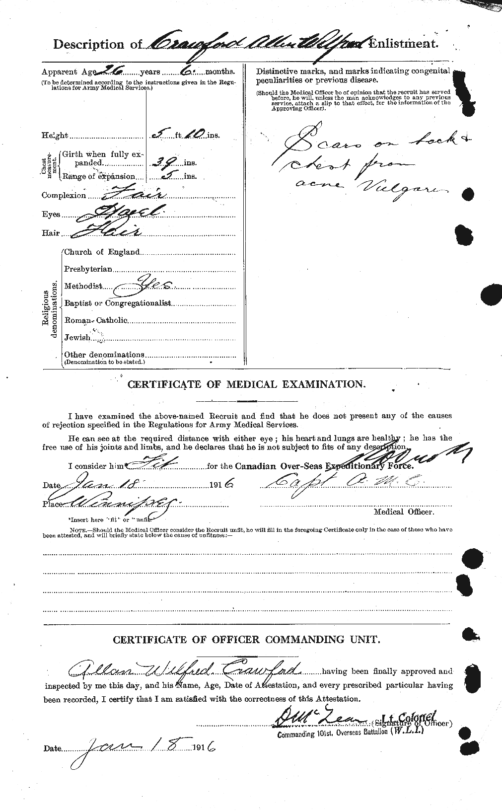 Personnel Records of the First World War - CEF 060947b
