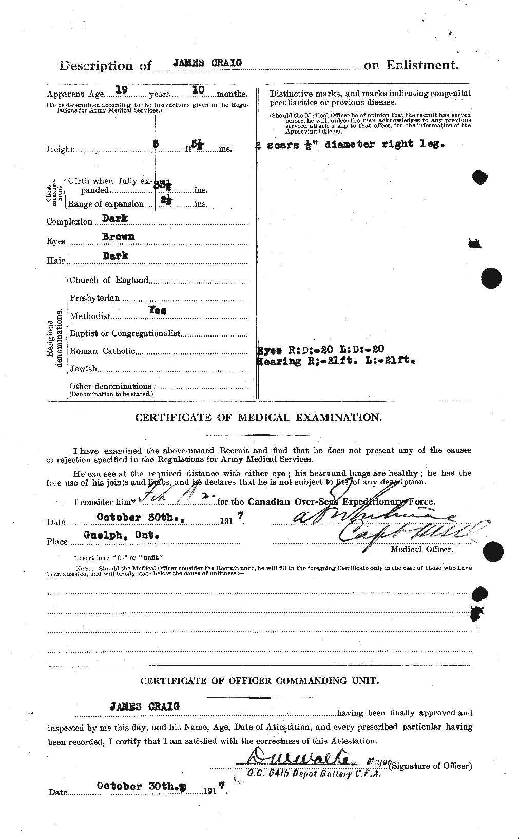 Personnel Records of the First World War - CEF 061672b