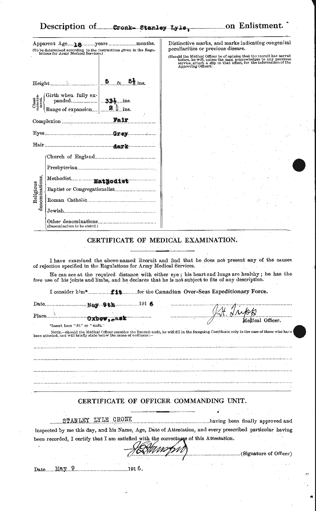 Personnel Records of the First World War - CEF 063759b