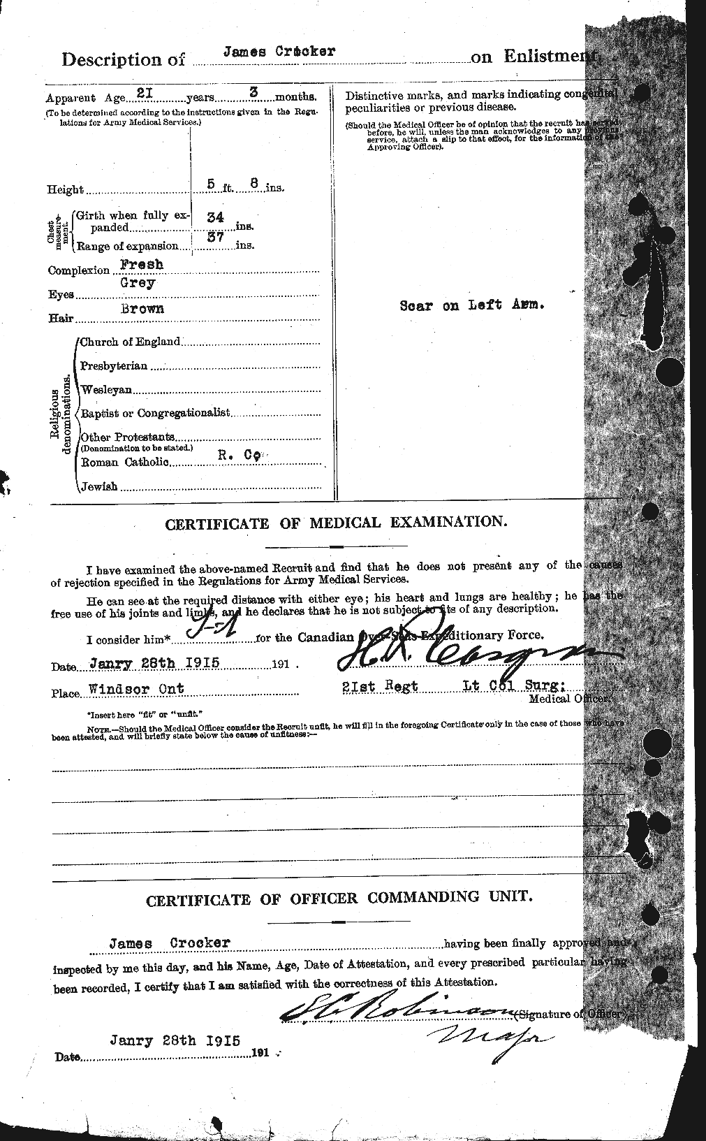 Personnel Records of the First World War - CEF 064771b
